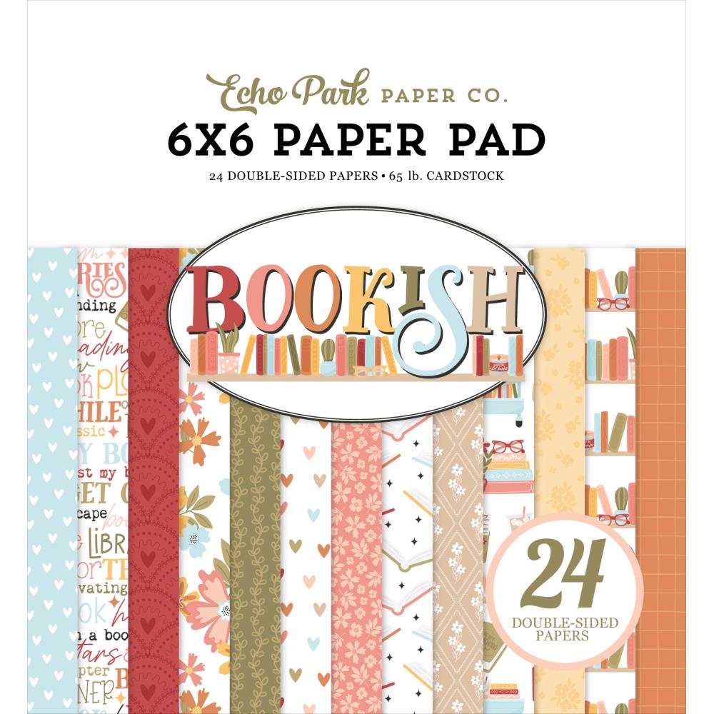 Echo Park Bookish 6 x 6 Paper Pad bsh475023