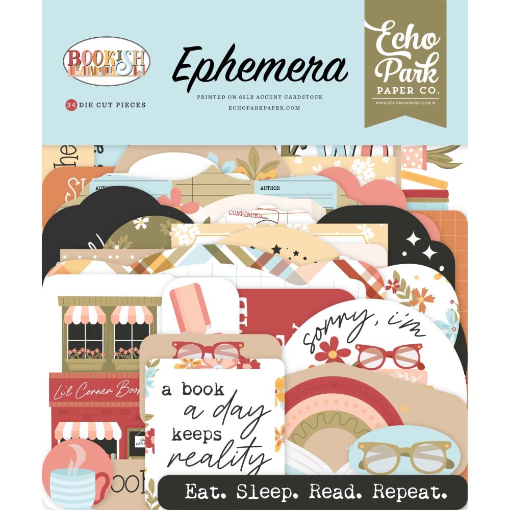 Echo Park Bookish Ephemera bsh475024