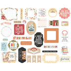 Echo Park Bookish Ephemera bsh475024 Reading Sentiments