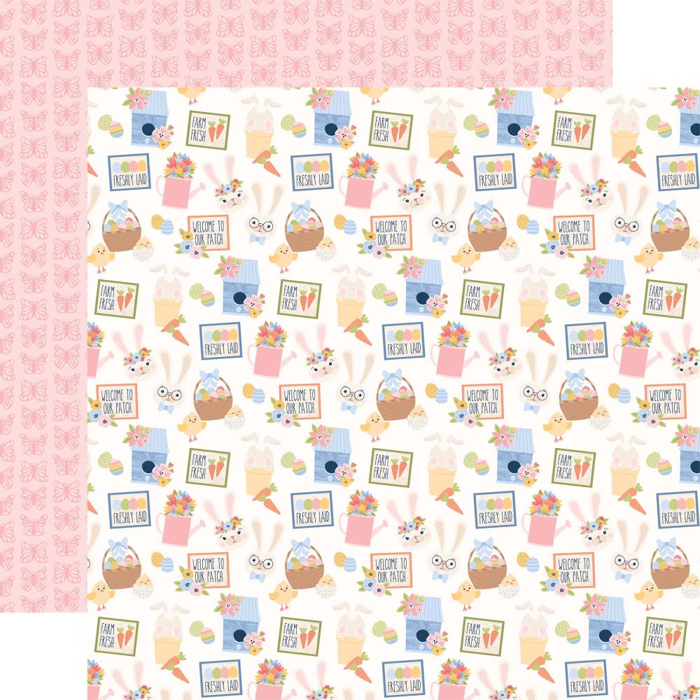 Echo Park Bunnies And Baskets 12 x 12 Collection Kit bub412016 Bunnies And Baskets
