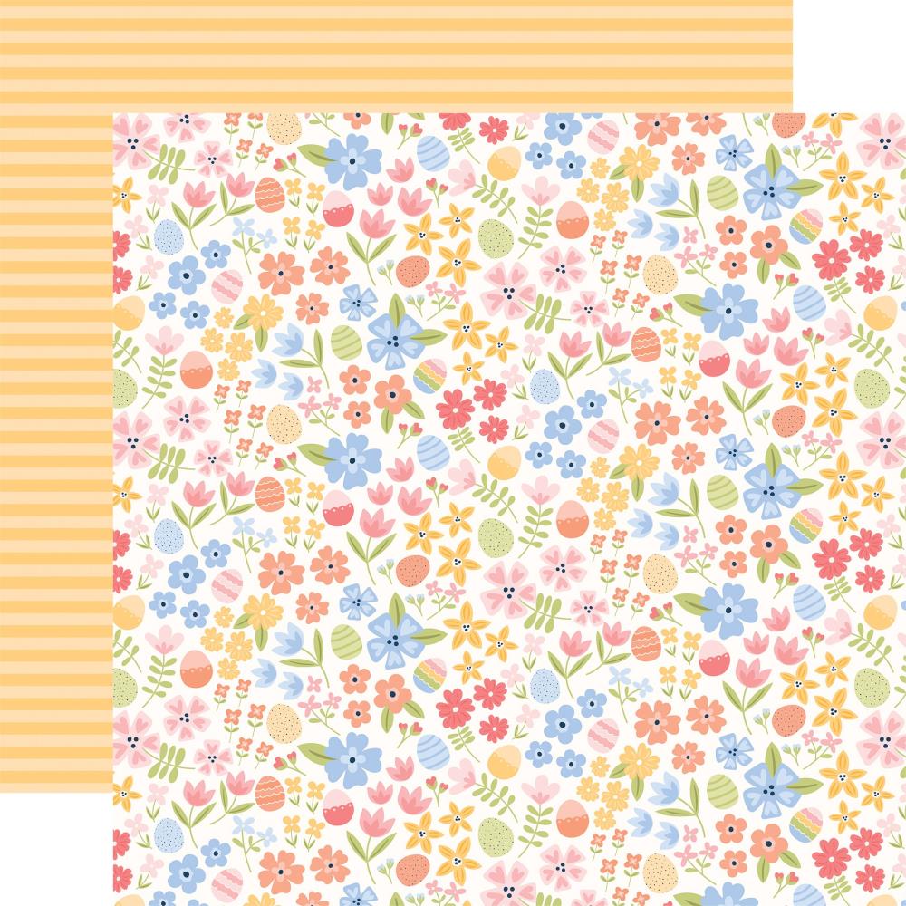 Echo Park Bunnies And Baskets 12 x 12 Collection Kit bub412016 Hoppy Floral