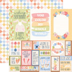 Echo Park Bunnies And Baskets 12 x 12 Collection Kit bub412016 Multi Journaling Cards
