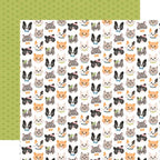 Echo Park Cat Lover 12 x 12 Collection Kit cl506016 Feline Heads