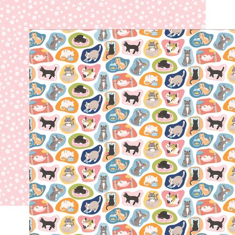 Echo Park Cat Lover 12 x 12 Collection Kit cl506016 Playful Kitties