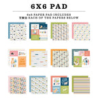 Echo Park Cat Lover 6 x 6 Paper Pad cl506023 Feline Images