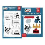 Echo Park Celebrate Mouse Clear Stamps And Dies Bundle