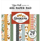 Echo Park Chickens 6 x 6 Paper Pad ck448023