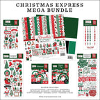 Echo Park Christmas Express 12 x 12 Mega Bundle sce455050