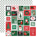 Echo Park Christmas Express 12 x 12 Mega Bundle sce455050 Christmas Countdown