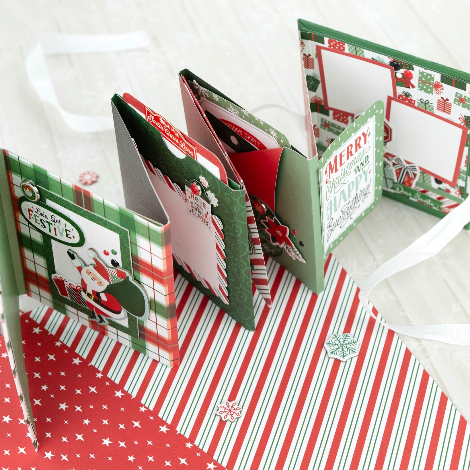 Echo Park Christmas Express 12 x 12 Mega Bundle sce455050 Holiday Booklet