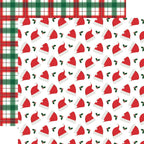 Echo Park Christmas Express 12 x 12 Mega Bundle sce455050 Santa Claus Hats