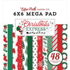 Echo Park Christmas Express 6 x 6 Mega Paper Pad sce455031
