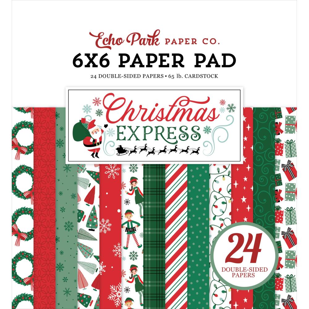 Echo Park Christmas Express 6 x 6 Paper Pad sce455023