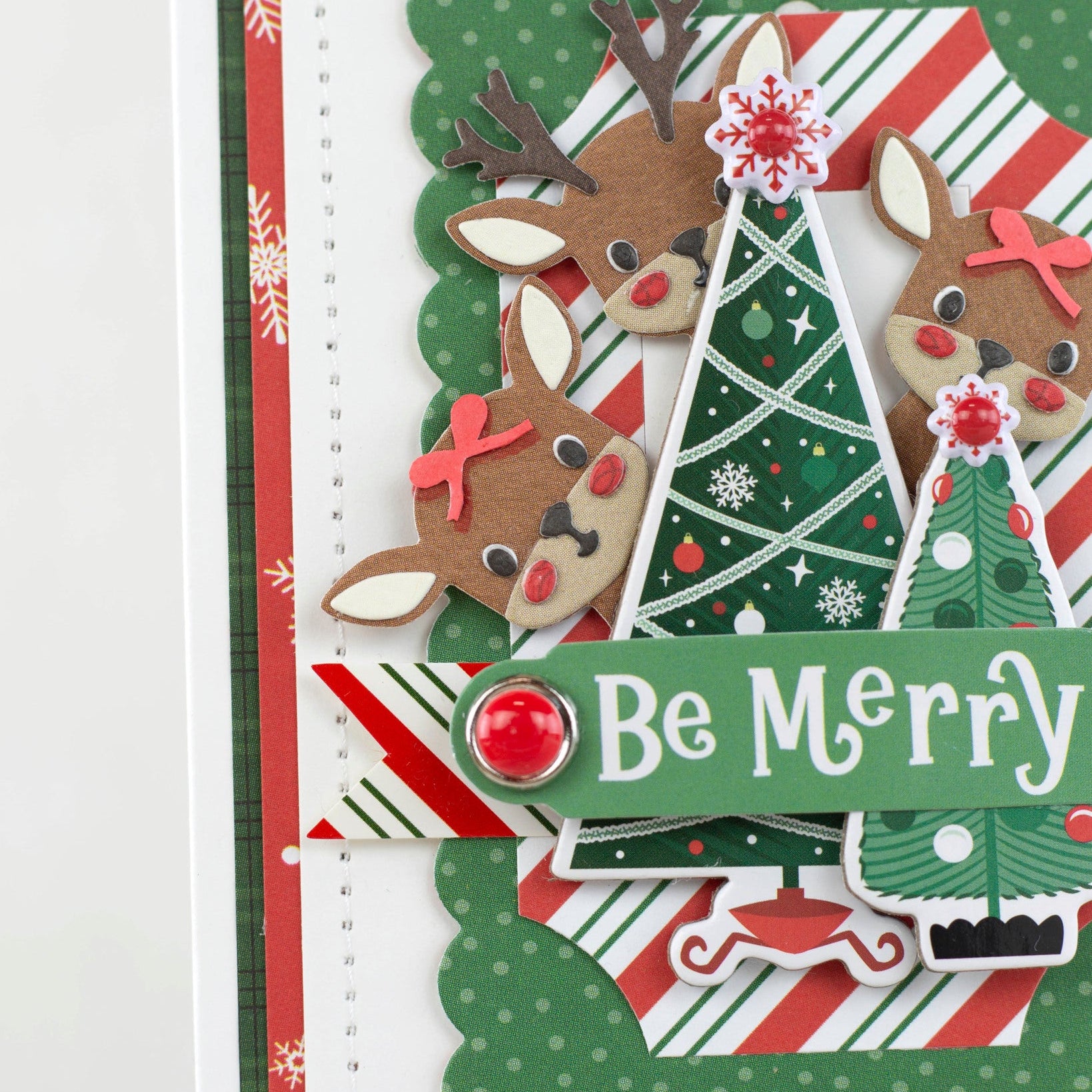 Echo Park Christmas Express Ephemera sce455024 Be Merry