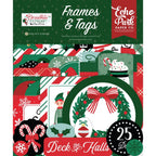 Echo Park Christmas Express Frame And Tags sce455025