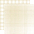 Echo Park Christmas Watercolor Gingham 12 x 12 Collection Kit wgc524016 Cream