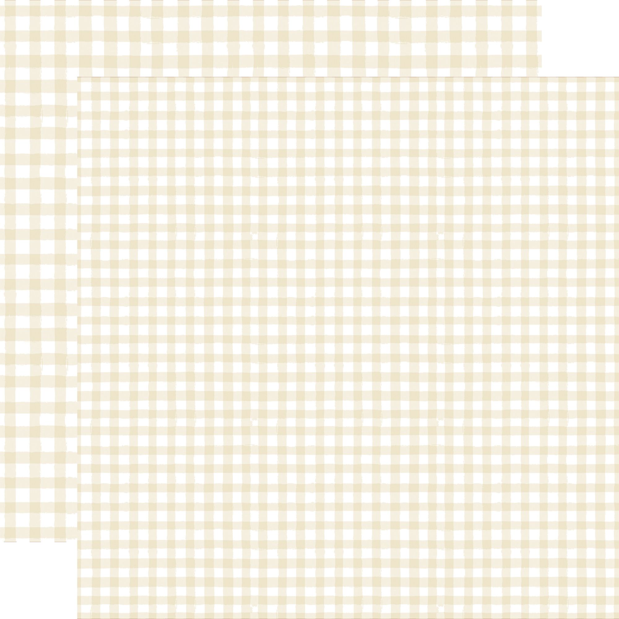 Echo Park Christmas Watercolor Gingham 12 x 12 Collection Kit wgc524016 Cream