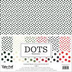 Echo Park Christmas Watercolor Polka Dots 12 x 12 Collection Kit wdc537016