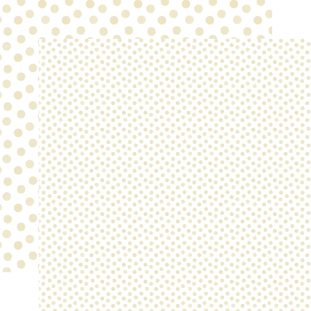 Echo Park Christmas Watercolor Polka Dots 12 x 12 Collection Kit wdc537016 Cream