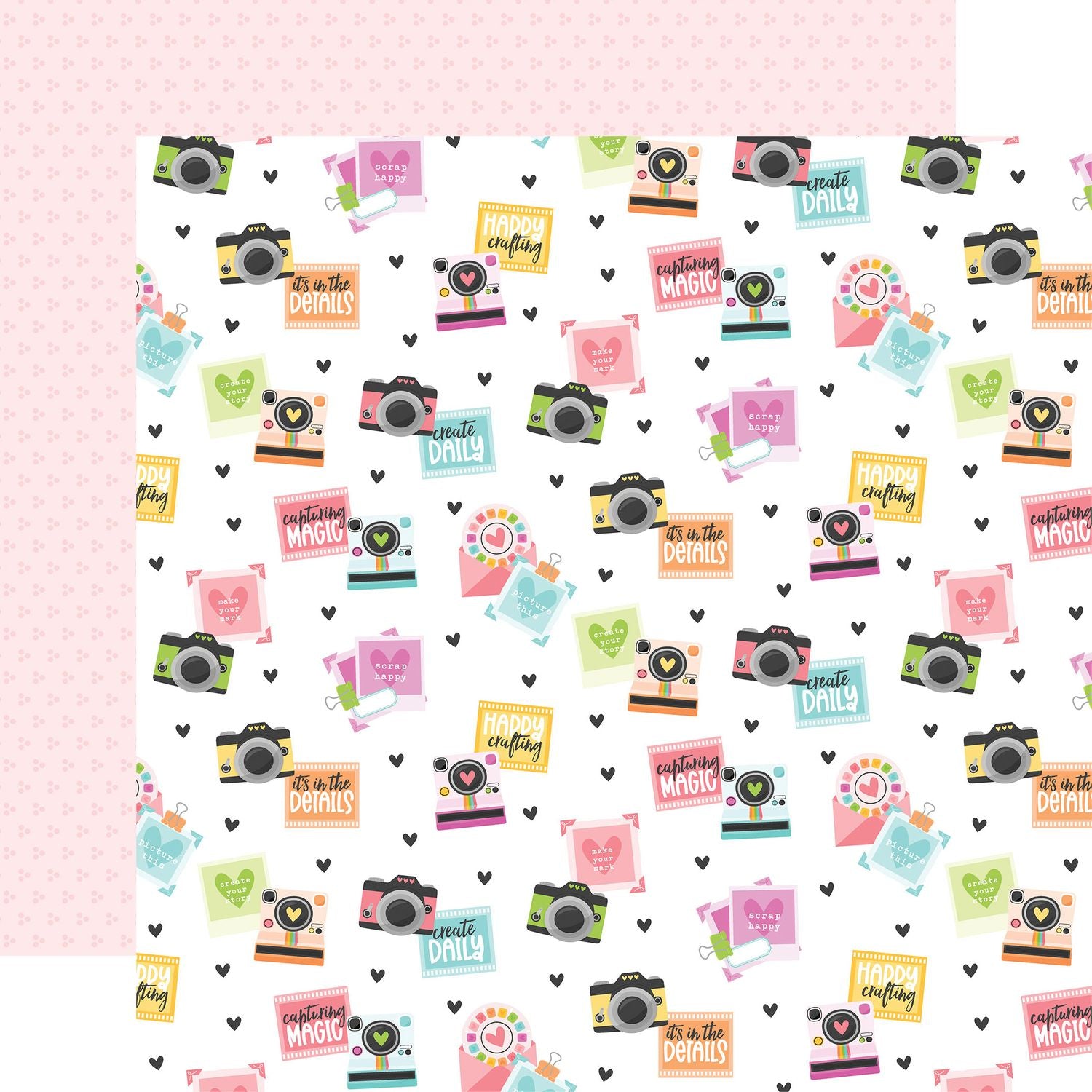 Echo Park Craft Room 12 x 12 Collection Kit crm492016 Camera Images