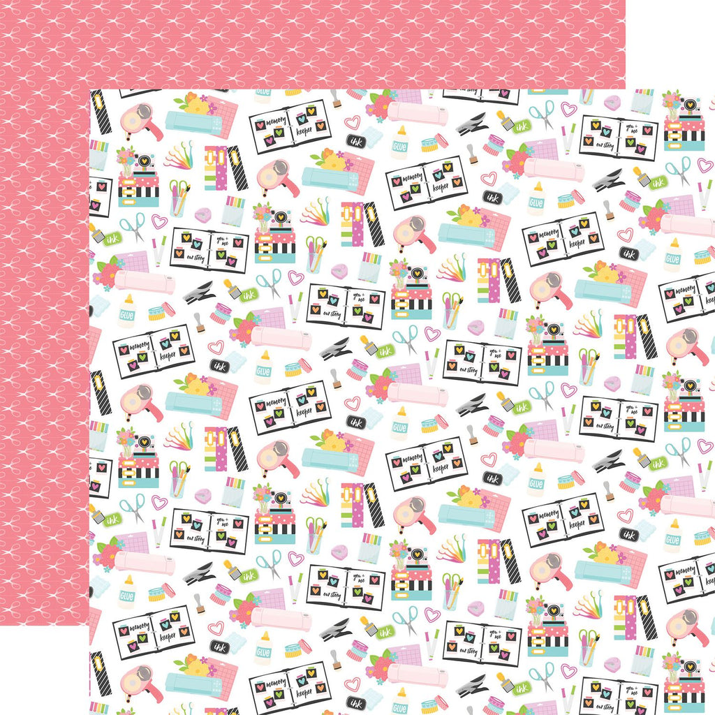 Echo Park Craft Room 12 x 12 Collection Kit crm492016 Crafting Space