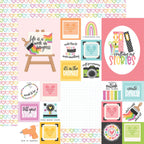 Echo Park Craft Room 12 x 12 Collection Kit crm492016 Life Is A Work In Progress