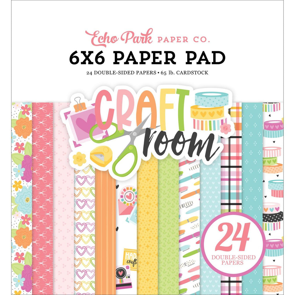 Echo Park Craft Room 6 x 6 Paper Pad crm492023