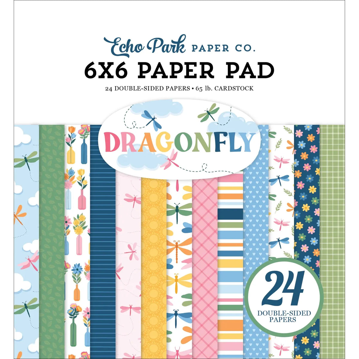 Echo Park Dragonfly 6 x 6 Paper Pad dgf547023