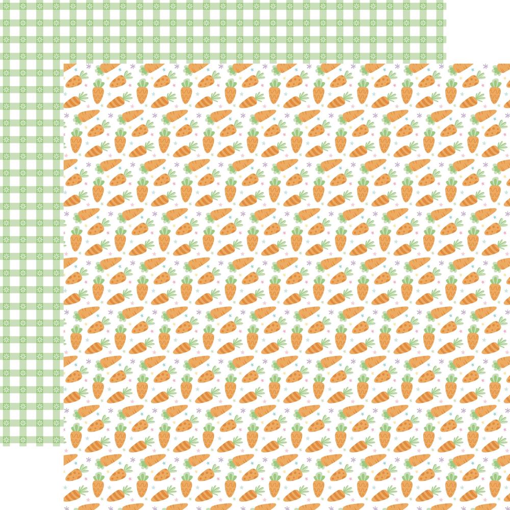 Echo Park Easter Basket 12 x 12 Collection Kit eb483016 Fresh Carrots