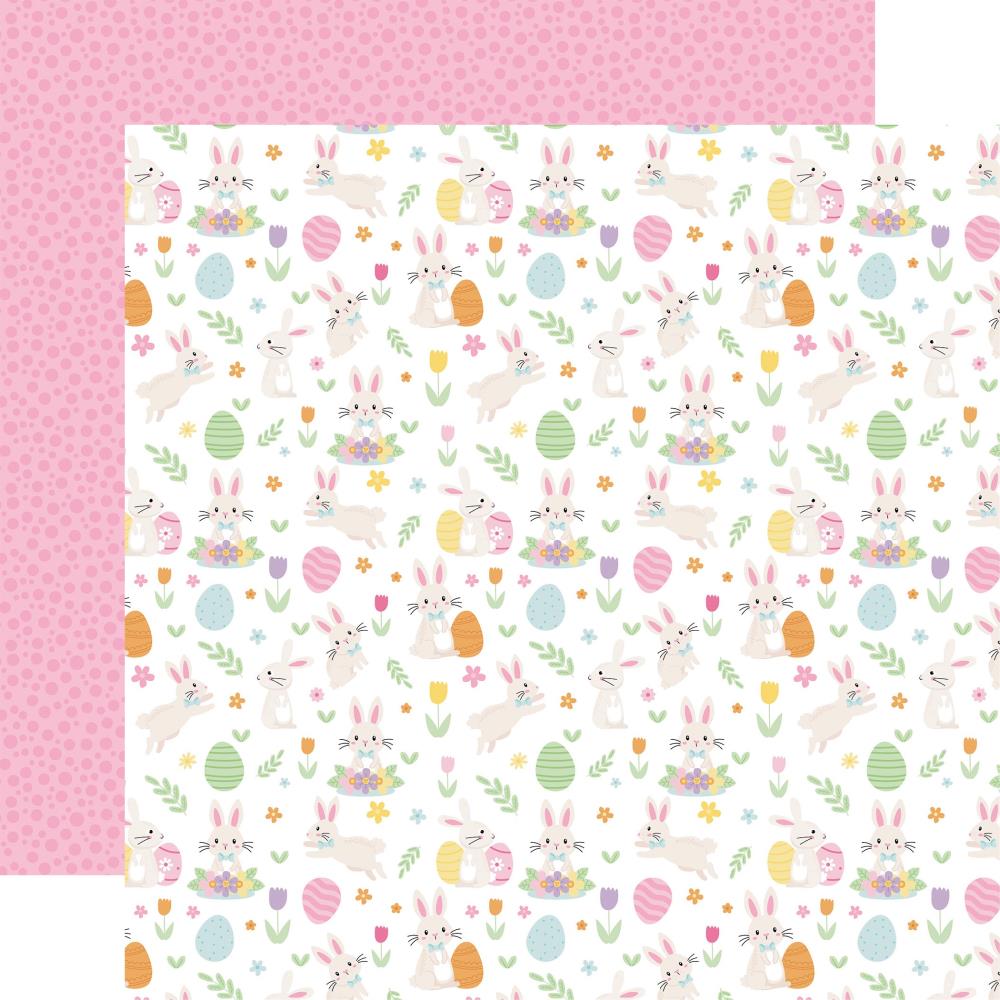 Echo Park Easter Basket 12 x 12 Collection Kit eb483016 Hoppy Easter Bunnies
