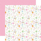 Echo Park Easter Basket 12 x 12 Collection Kit eb483016 Hoppy Easter Bunnies