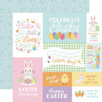 Echo Park Easter Basket 12 x 12 Collection Kit eb483016 Multi Journaling Cards