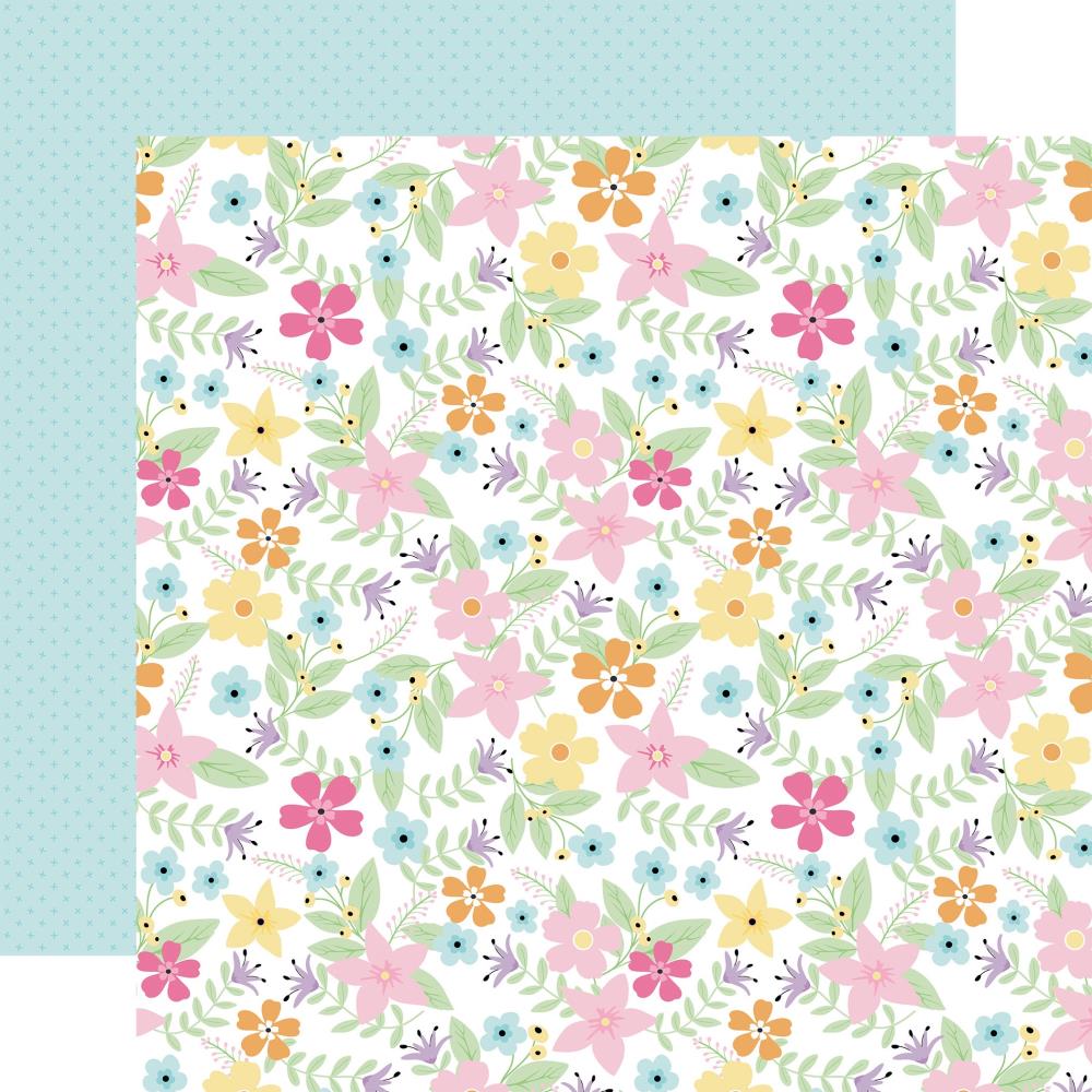 Echo Park Easter Basket 12 x 12 Collection Kit eb483016 Spring Floral