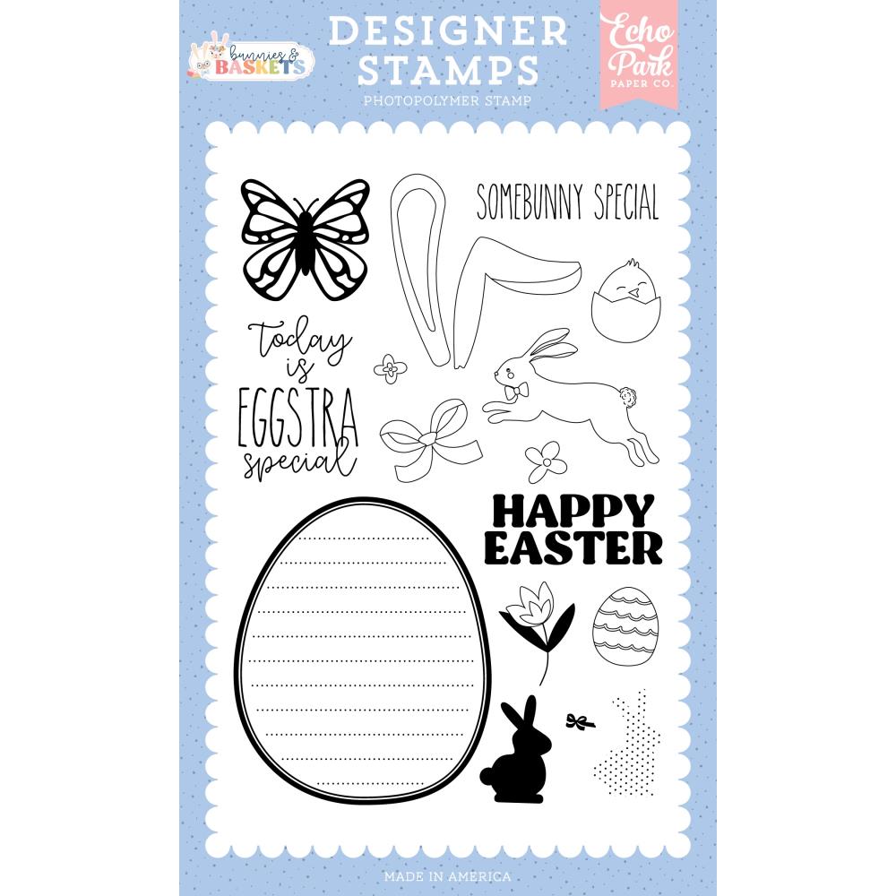 Echo Park Eggstra Special Clear Stamps bub412046