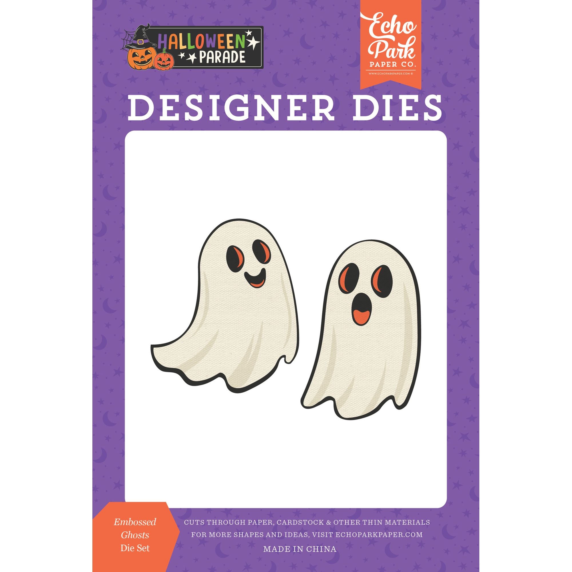 Echo Park Embossed Ghosts Dies hpd511042