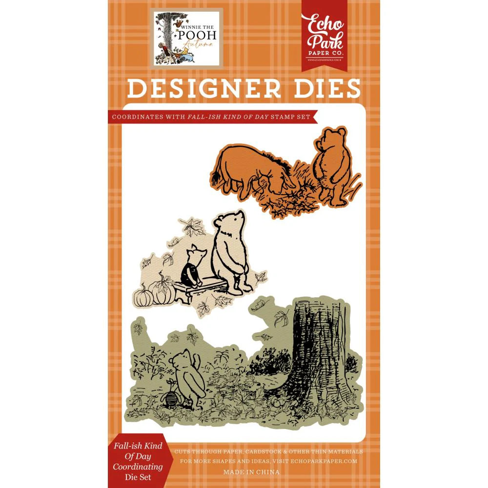 Echo Park Fall-ish Kind of Day Clear Stamps And Dies Bundle wpa453042