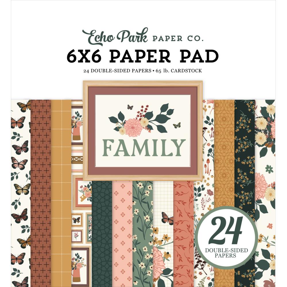 Echo Park Family 6 x 6 Paper Pad fam403023