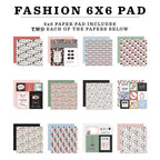 Echo Park Fashion 6 x 6 Paper Pad fsh445023 Detailed Image