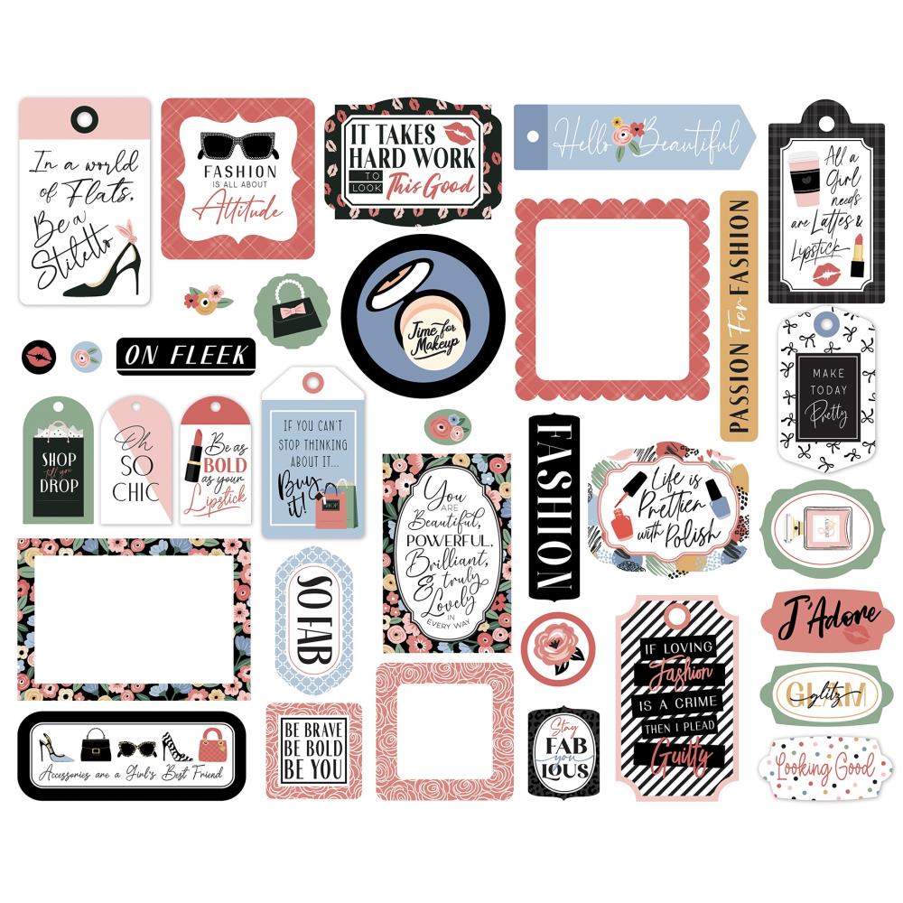 Echo Park Fashion Frames And Tags fsh445025 Product Image