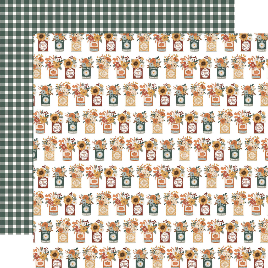 Echo Park Feels Like Fall 12 x 12 Mega Bundle flf514050 Autumn Bouquets