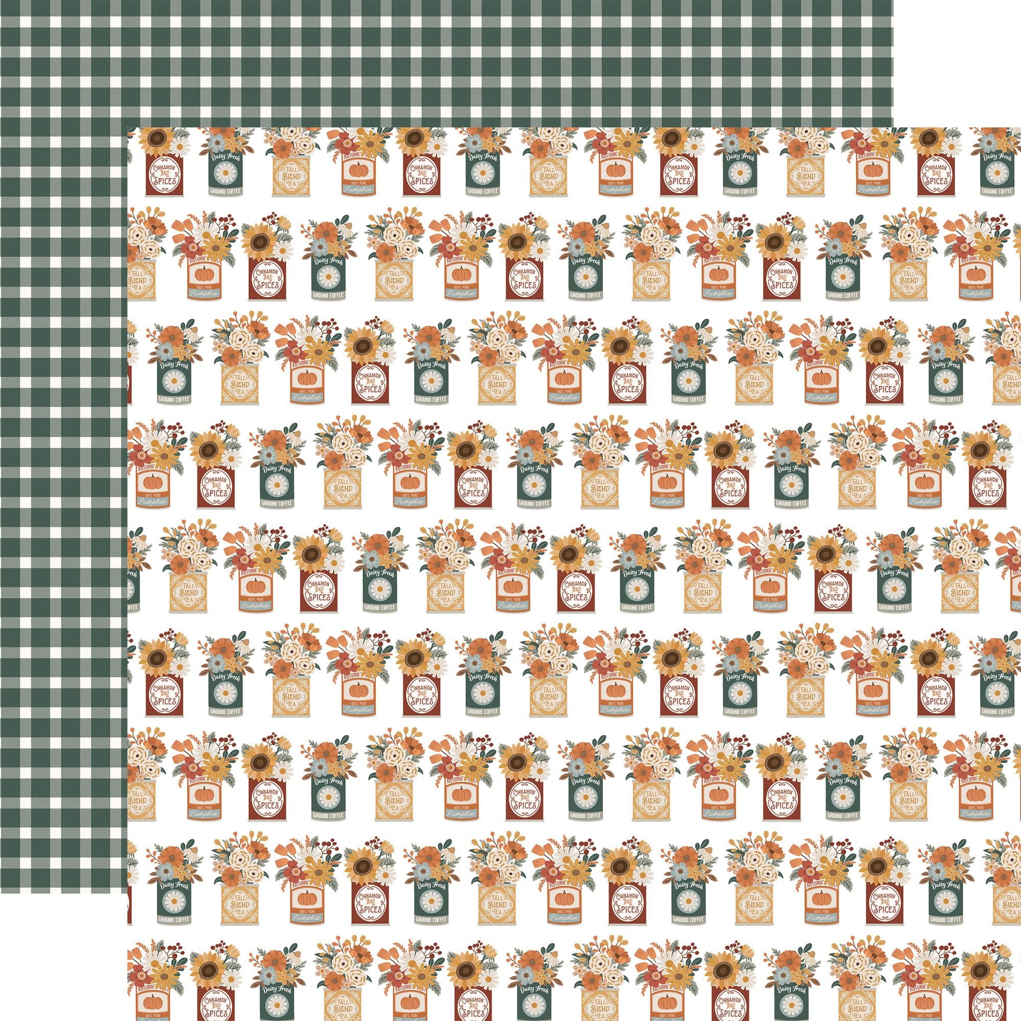 Echo Park Feels Like Fall 12 x 12 Mega Bundle flf514050 Autumn Bouquets