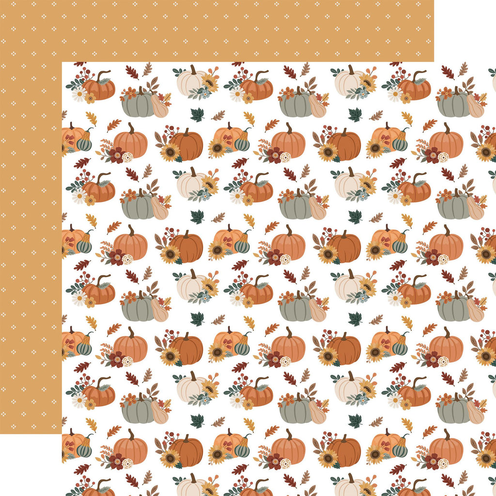 Echo Park Feels Like Fall 12 x 12 Mega Bundle flf514050 Gourd Gathering