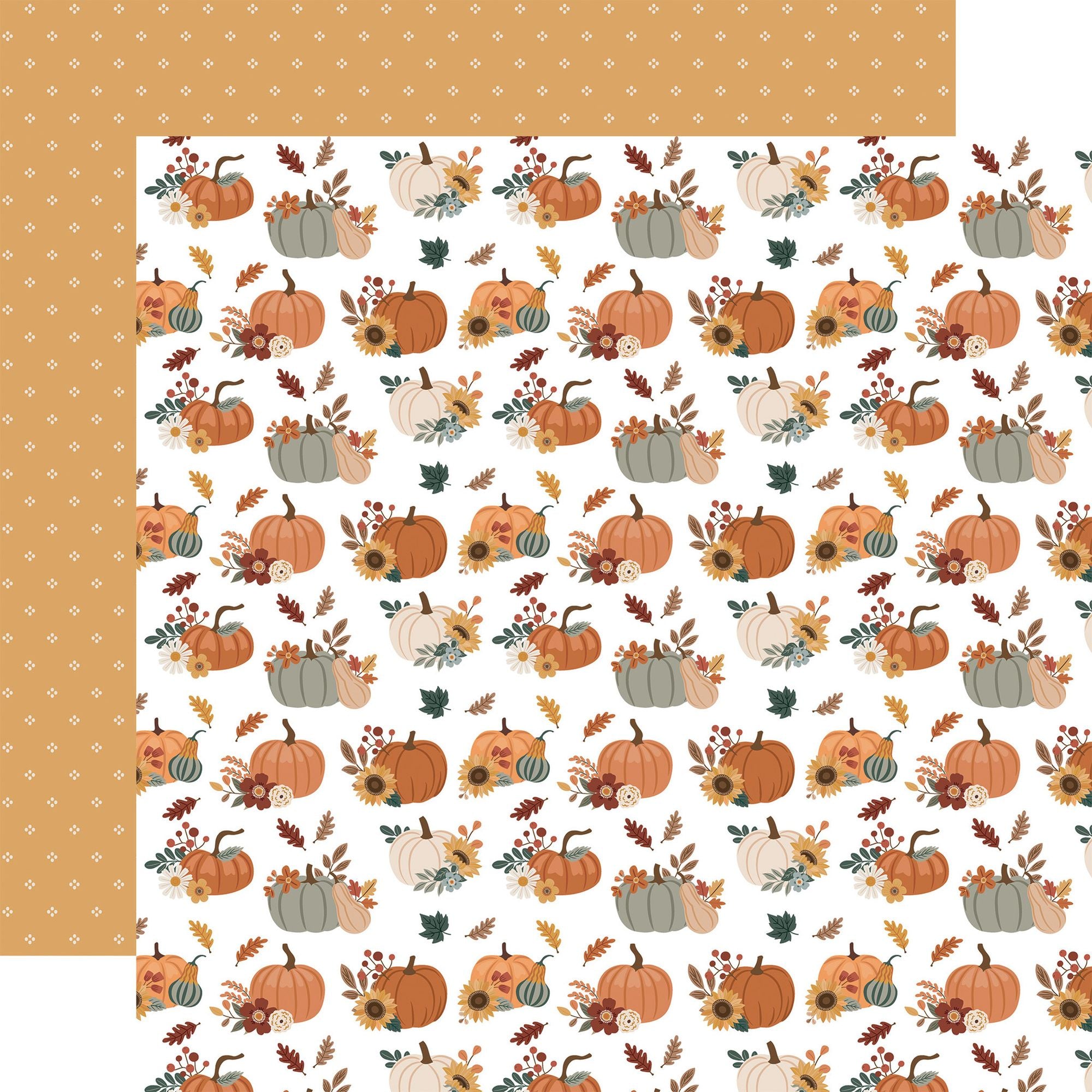 Echo Park Feels Like Fall 12 x 12 Mega Bundle flf514050 Gourd Gathering