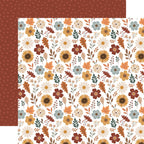 Echo Park Feels Like Fall 12 x 12 Mega Bundle flf514050 Harvest Blossoms