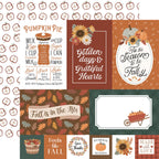 Echo Park Feels Like Fall 12 x 12 Mega Bundle flf514050 Pumpkin Pie Recipe