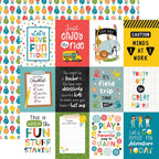 Echo Park Field Trip 12 x 12 Collection Kit ft478016 3x4 Journaling Cards