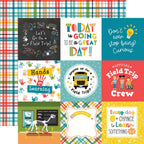 Echo Park Field Trip 12 x 12 Collection Kit ft478016 4x4 Journaling Cards