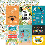 Echo Park Field Trip 12 x 12 Collection Kit ft478016 4x6 Journaling Cards