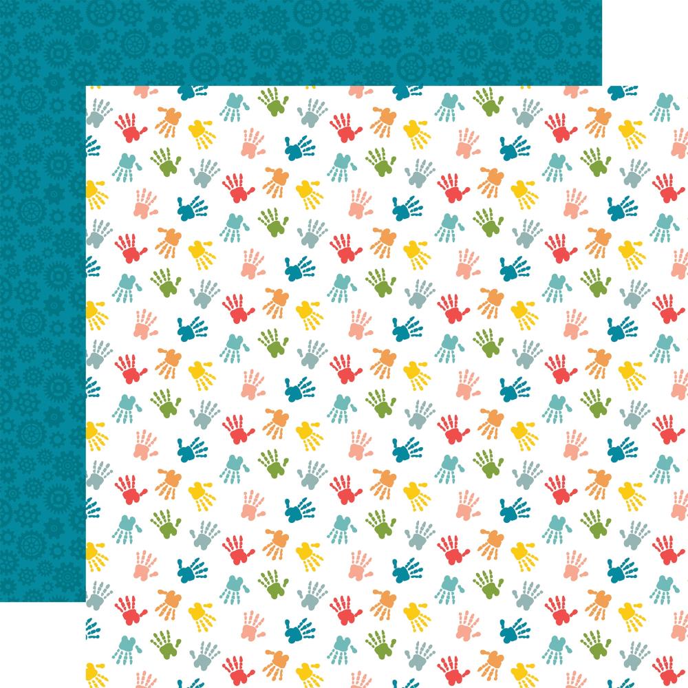 Echo Park Field Trip 12 x 12 Collection Kit ft478016 Messy Handprints