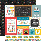 Echo Park Field Trip 12 x 12 Collection Kit ft478016 Multi Journaling Cards